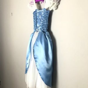 - Blue Rapunzel Princess Costume